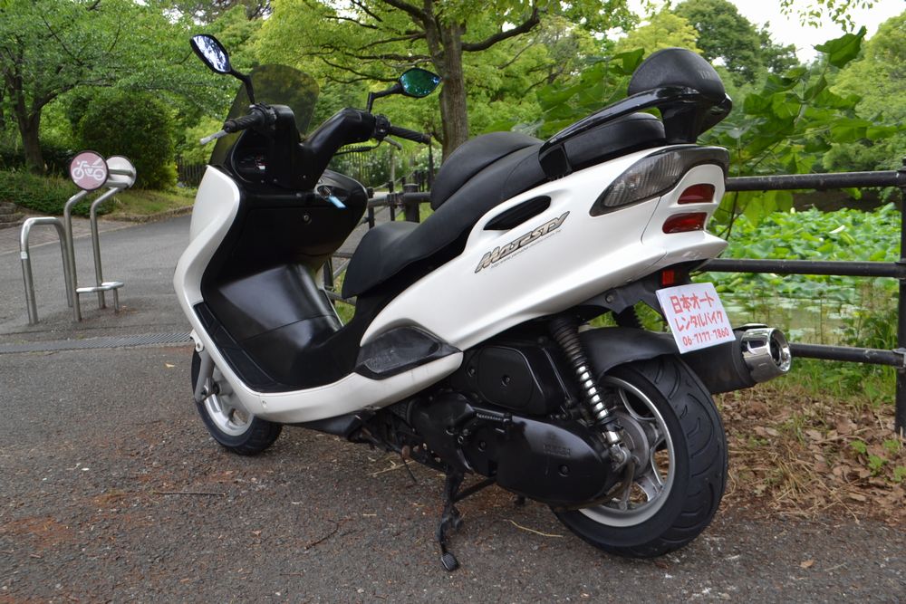 YAMAHA Majesty125 5CA LPRSE - 大阪レンタルバイク日本オート