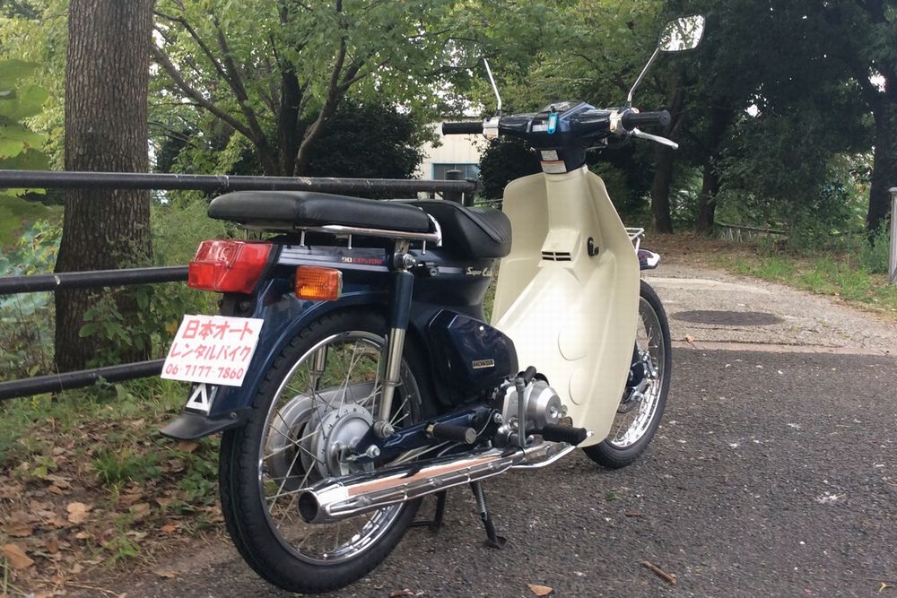 HONDA SUPER CUB90 ha02 - 大阪レンタルバイク日本オート
