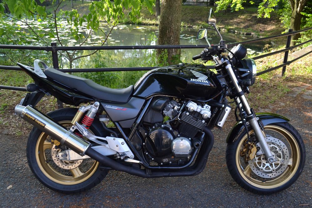 cb400sf  spec3 NC39 低走行 黒 タイヤバリ山