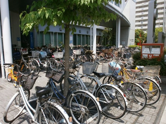 堺市北区役所自転車置き場